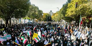 تقدیر شورای هماهنگی تبلیغات اسلامی از حضور مردم در راهپیمایی ۱۳ آبان/ نمایش مجدد اقتدار ملت ایران در مصاف با دشمن