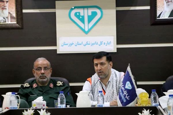 افتتاحیه رزمایش جهاد دامپزشکی در استان خوزستان