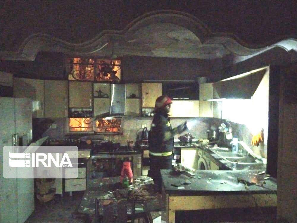 انفجار گاز در اشنویه یک واحد مسکونی را تخریب کرد