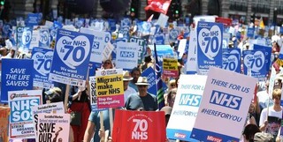 ده‌ها هزار پرستار در انگلیس اعتصاب می‌کنند