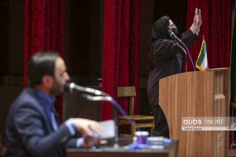 گزارش تصویری I  جلسه پرسش و پاسخ بهادری جهرمی سخنگوی دولت با دانشجویان دانشگاه فردوسی مشهد