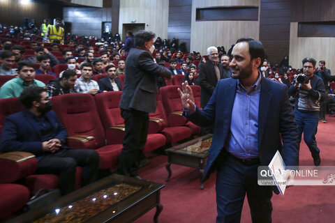 گزارش تصویری I  جلسه پرسش و پاسخ بهادری جهرمی سخنگوی دولت با دانشجویان دانشگاه فردوسی مشهد