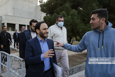 گزارش تصویری I  جلسه پرسش و پاسخ بهادری جهرمی سخنگوی دولت با دانشجویان دانشگاه فردوسی مشهد