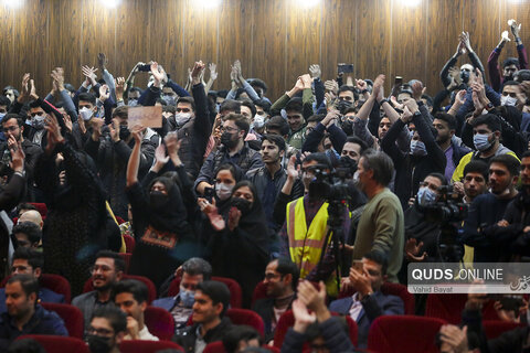 گزارش تصویری I  جلسه پرسش و پاسخ بهادری جهرمی سخنگوی دولت با دانشجویان دانشگاه فردوسی مشهد