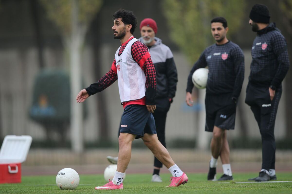 آغاز تمرینات پرسپولیس در غیاب ملیپوشان +تصاویر