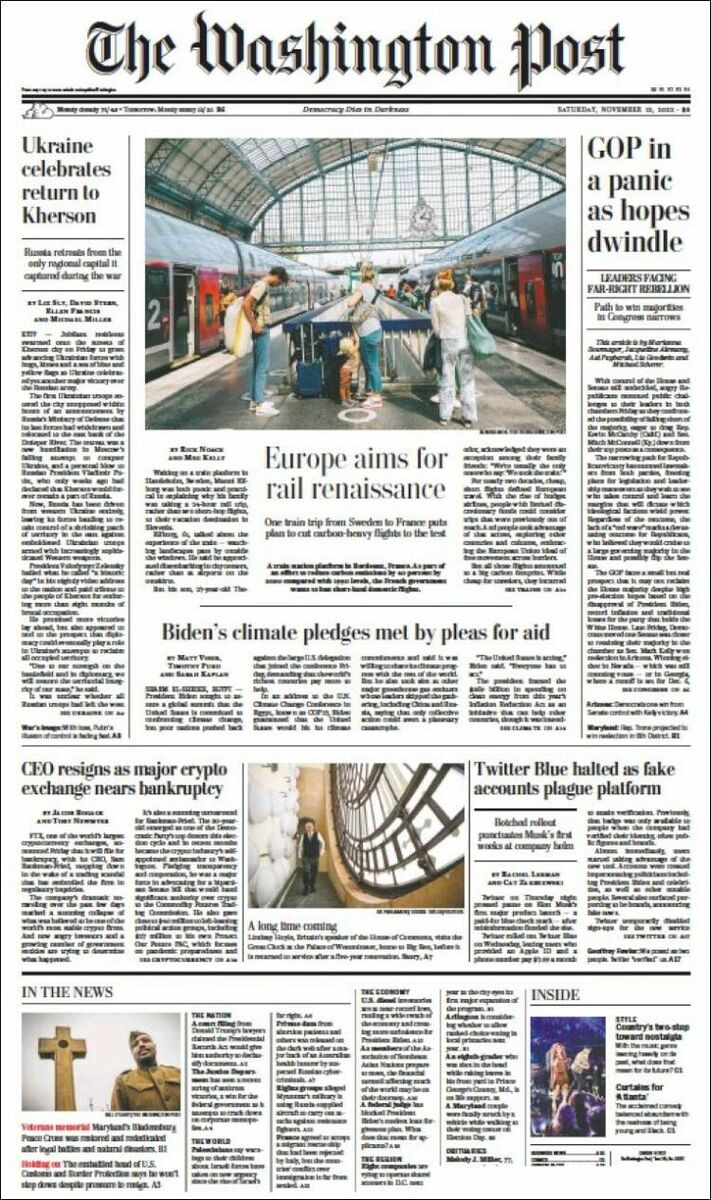 مروری بر مجلات و روزنامههای امروز جهان/ از بزرگترین اختراعات ۲۰۲۲ تا موج قرمزی که نیامد