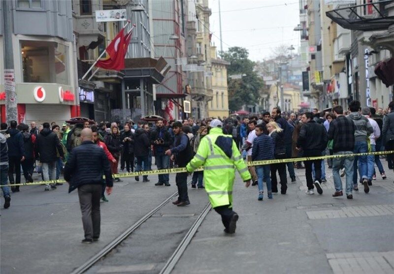 دستگیری مردی به ظن بمب گذاری در خیابان استقلال استانبول