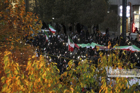 تشییع پیکر شهید مدافع امنیت «حسن براتی» در مشهد