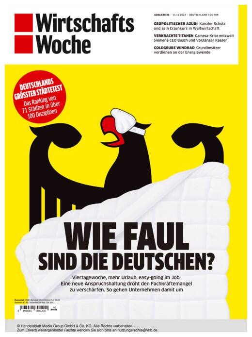 مروری بر مجلات و روزنامههای امروز جهان/ از آلمانیهای تنبل تا تولد نفر هشت میلیاردم