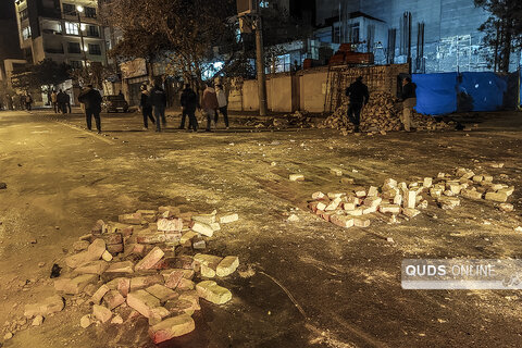 تخریب اموال عمومی و ایجاد ناامنی توسط اغتشاشگران در مشهد