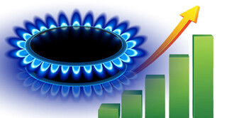افزایش یک درصدی مصرف گاز در بخش خانگی و تجاری