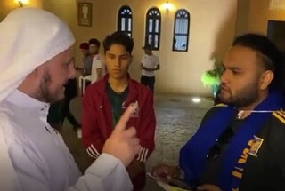 هوادار مکزیکی در جام جهانی مسلمان شد+فیلم
