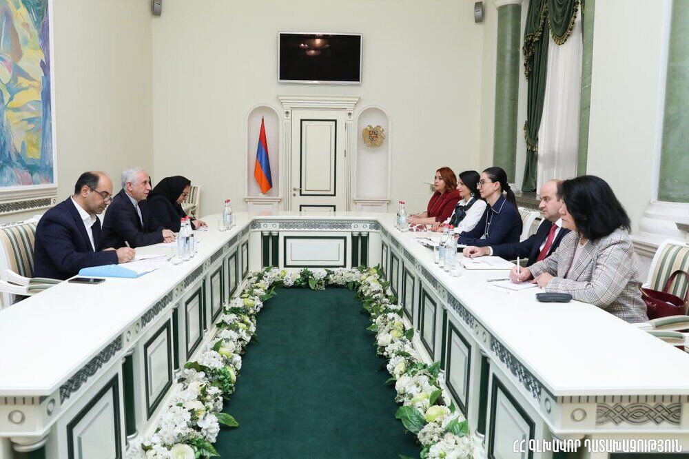 رایزنی سفیر کشورمان با دادستان ارمنستان درباره تبادل اطلاعات پرونده‌های اتباع ایرانی