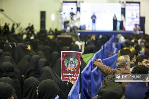 گزارش تصویری I اجتماع دانشجویان بسیجی در دانشگاه فردوسی مشهد