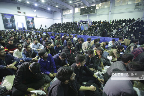 گزارش تصویری I اجتماع دانشجویان بسیجی در دانشگاه فردوسی مشهد