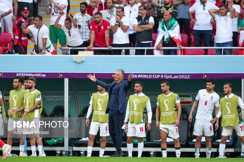 دیدار تیم‌های فوتبال ایران - ولز