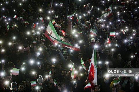 گزارش تصویری I شادی مردم مشهد بعد از برد تیم ملی فوتبال ایران