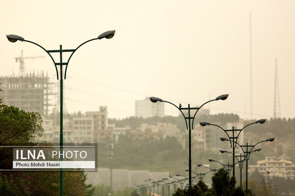 (تصاویر) شرایط ناسالم هوای تهران