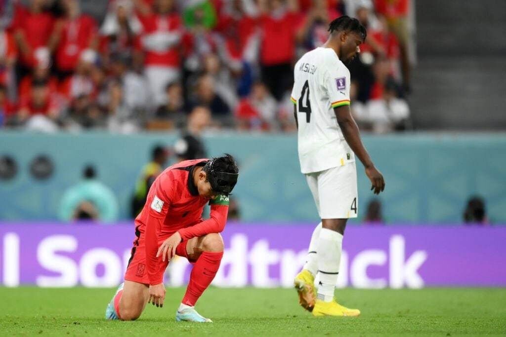 جام جهانی 2022 قطر/ غنا 3 - 2 کره جنوبی/ کره در یک‌قدمی حذف از جام