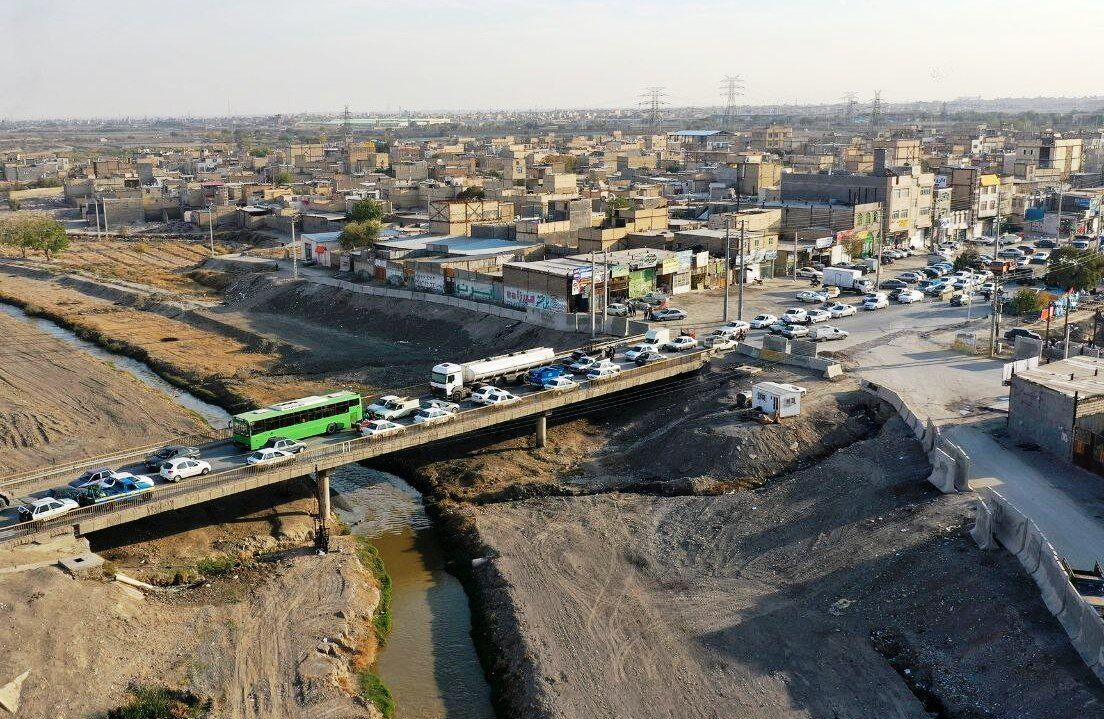 آغاز طرح تعریض «پل دهرود» در مشهد