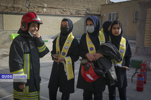 مانور سراسری زلزله و ایمنی در مشهد