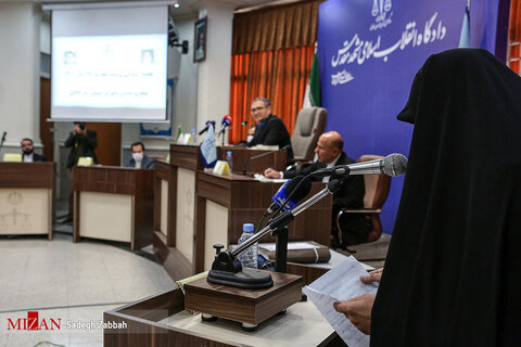 گزارش تصویری I جلسه رسیدگی به اتهامات مجید رهنورد عامل شهادت دو بسیجی حافظ امنیت
