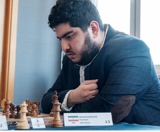 ششمی ملی‌پوش شطرنج ایران در روز اول مسابقات تاتا استیل