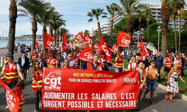 اعتصاب ۳ روزه در فرانسه سیستم ریلی این کشور را فلج کرد