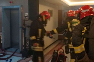 جزئیات  آتش‌سوزی در هتل هما مشهد/ ۲ نفر مسموم شدند