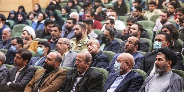 رئیس مجلس به دانشگاه تربیت مدرس رفت