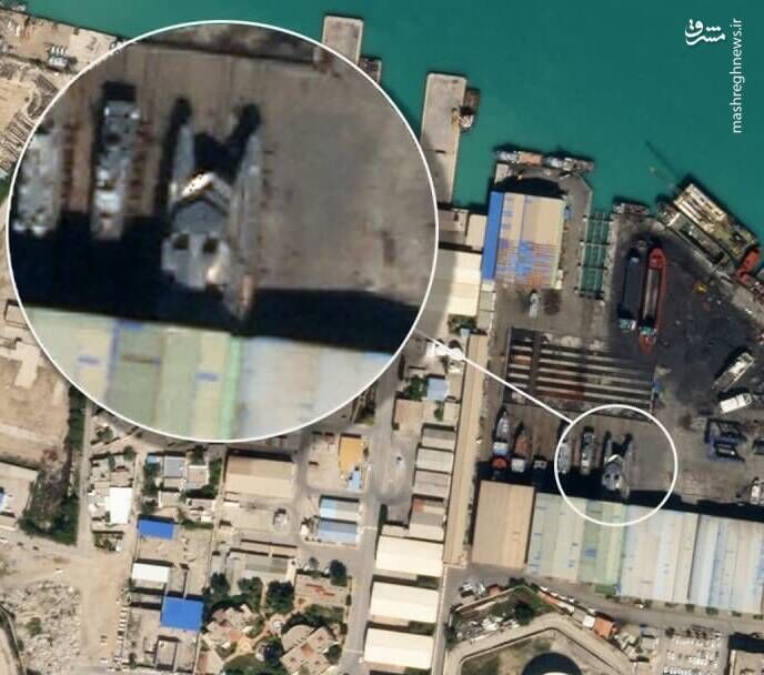 سپاه در شناورهای سنگین هم به دنبال اول شدن در جهان است/ سرعت بالای خط تولید ناوهای موشکانداز برای حفظ اقتدار دریایی ایران +تصویر ماهوارهای