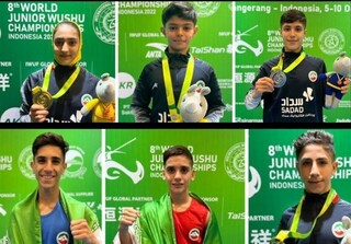 ۶ مدال و ۷ فینالیست حاصل تلاش نمایندگان ایران در روز چهارم ووشو قهرمانی جوانان جهان