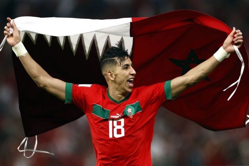 مراکش صعود کرد، پرچم قطر هم بالا رفت