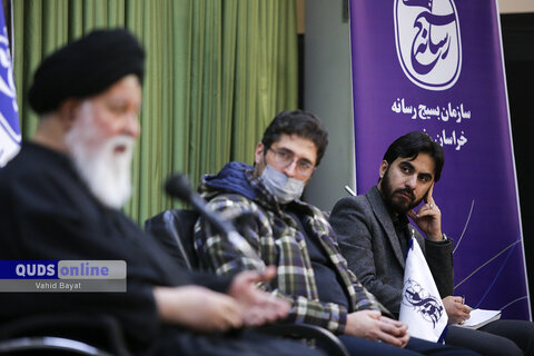 گزارش تصویری I  دیدار اعضای شورای سیاستگذاری ششمین جشنواره ابوذر خراسان رضوی با  آیت الله علم الهدی