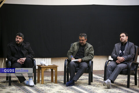 گزارش تصویری I  دیدار اعضای شورای سیاستگذاری ششمین جشنواره ابوذر خراسان رضوی با  آیت الله علم الهدی