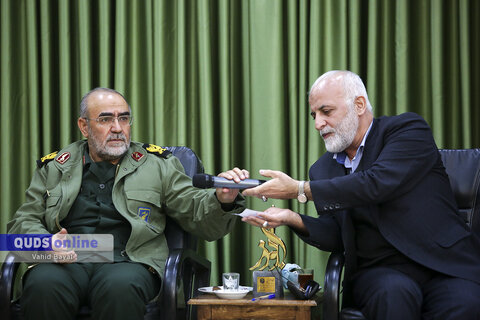 گزارش تصویری I  دیدار اعضای شورای سیاستگذاری ششمین جشنواره ابوذر خراسان رضوی با  آیت الله علم الهدی