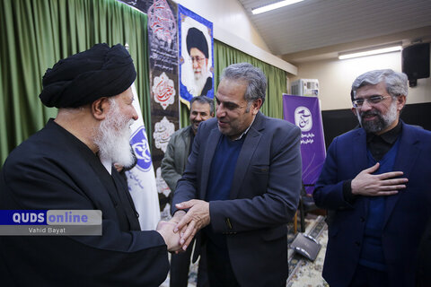 گزارش تصویری I  دیدار اعضای شورای سیاستگذاری ششمین جشنواره ابوذر خراسان رضوی با  آیت الله علم الهدی