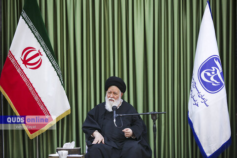 گزارش تصویری I  دیدار اعضای شورای سیاستگذاری ششمین جشنواره ابوذر خراسان رضوی با  آیت الله علم الهدی