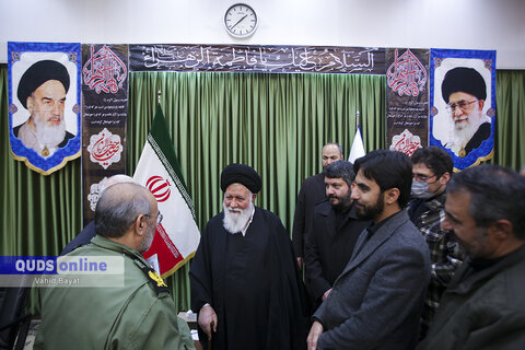 گزارش تصویری I  دیدار اعضای شورای سیاستگذاری ششمین جشنواره ابوذر خراسان رضوی با  آیت الله علم الهدی