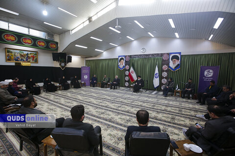 گزارش تصویری I  دیدار اعضای شورای سیاستگذاری ششمین جشنواره ابوذر خراسان رضوی با  آیت الله علم الهدی