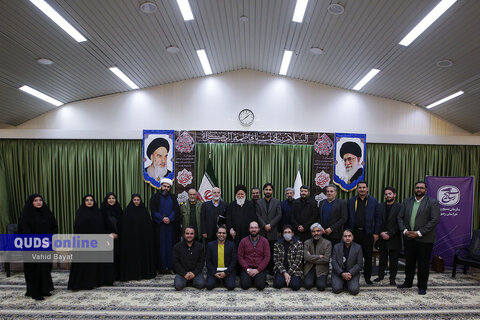 گزارش تصویری I  دیدار اعضای شورای سیاستگذاری ششمین جشنواره ابوذر خراسان رضوی با  آیت الله علم الهدی