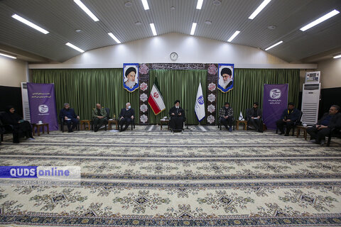 گزارش تصویری I  دیدار اعضای شورای سیاستگذاری ششمین جشنواره ابوذر خراسان رضوی با  آیت الله علم الهدی