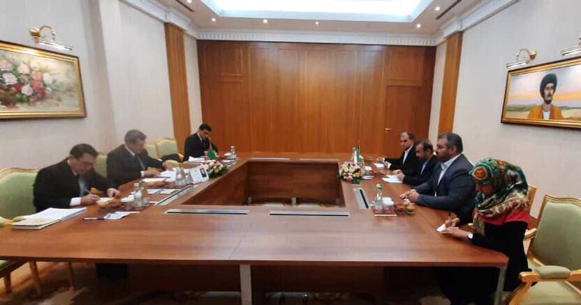 دیدار معاون وزیر امور خارجه با وزیر خارجه ترکمنستان
