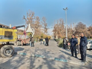 دستور توقف عملیات عمرانی در باغ تاریخی «امین اسلامی» نیشابور صادر شد