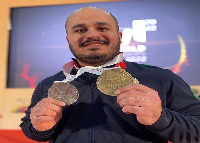 اولین مدال طلای ایران در وزنه برداری جهان/ کسب مدال جهانی توسط رضا دهدار در حرکت آخر!