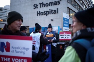 پرستاران انگلیس هم به اعتصابات پیوستند