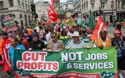 ضرر ۴ میلیارد پوندی اعتصاب‌های سراسری به اقتصاد انگلیس