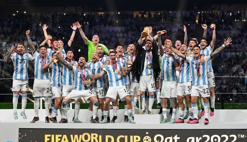جشن قهرمانی آرژانتین