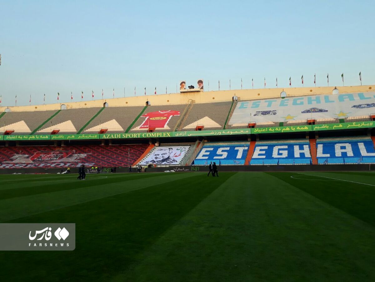 لحظه به لحظه با حواشی دربی| استقلال ترکیبش را تغییر داد!/ بیرانوند با گارد صورت در زمین