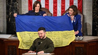 ادعای زلنسکی در کنگره آمریکا: پهپادهای ایرانی زیرساخت‌های اوکراین را نابود کرده است